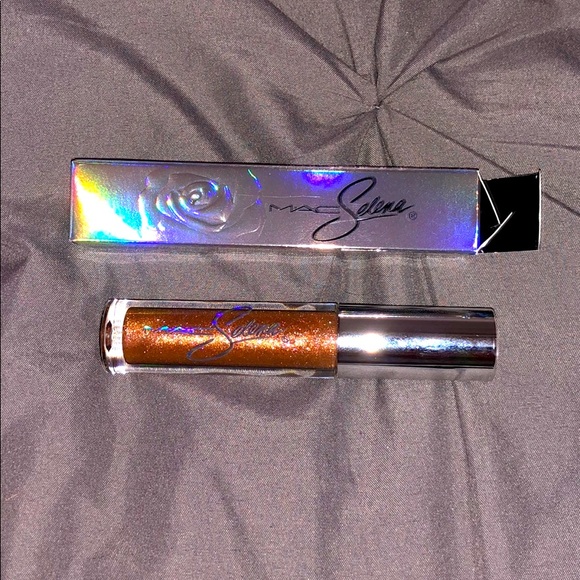 Brand New MAC Selena Hey Dad Pizza Lipglass - Picture 2 of 4